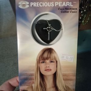 Pearl Cross necklace